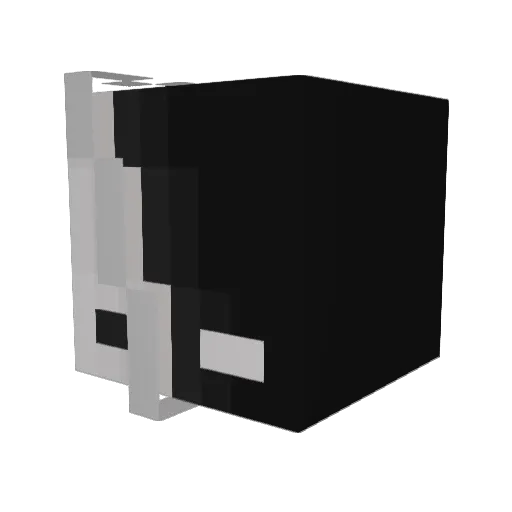 MapcukFROMXD Minecraft avatar head, 3D render