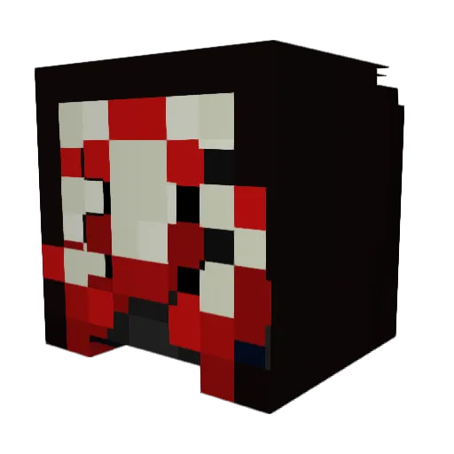 MapleBehr Minecraft avatar head, 3D render