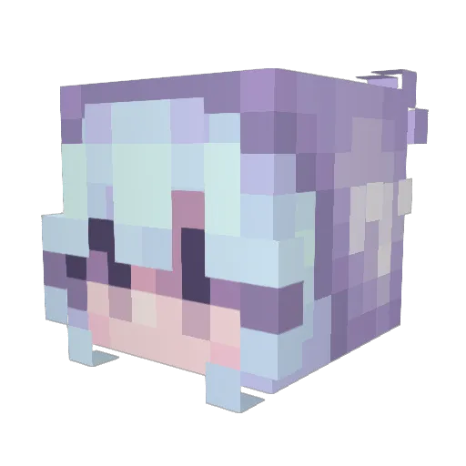 MapleLeaf1117 Minecraft avatar head, 3D render