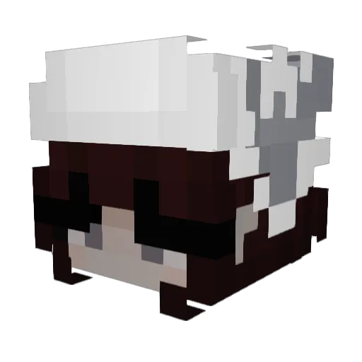 MapleSyrupPerson Minecraft avatar head, 3D render