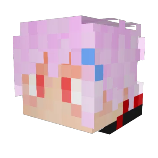 Maple_Badd Minecraft avatar head, 3D render