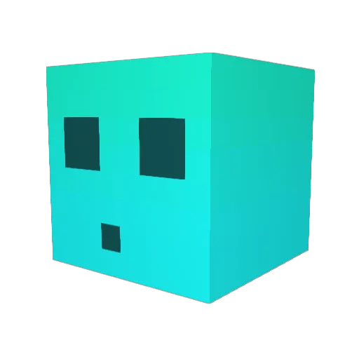 Maple_Taffy Minecraft avatar head, 3D render