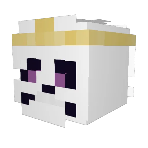 Maple_Tea1577 Minecraft avatar head, 3D render