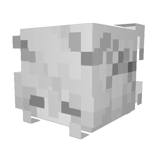 MaplefrfrGlazer Minecraft avatar head, 3D render