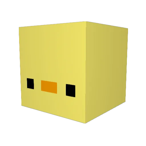 Mar1ahh Minecraft avatar head, 3D render