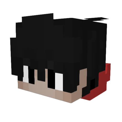 MarCeeBoom Minecraft avatar head, 3D render