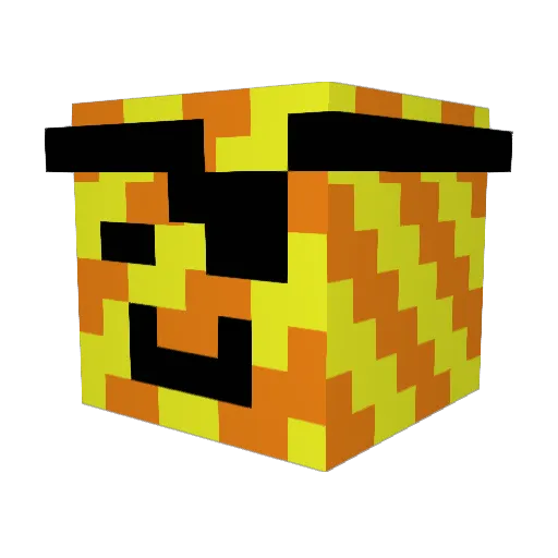 MarDogs Minecraft avatar head, 3D render
