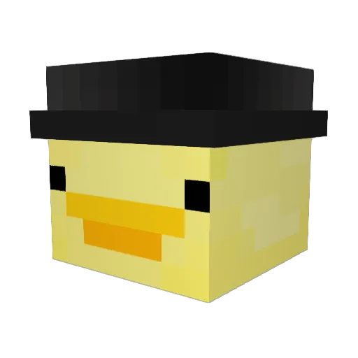 MarKasals Minecraft avatar head, 3D render