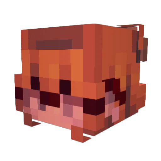 MarLeniii Minecraft avatar head, 3D render