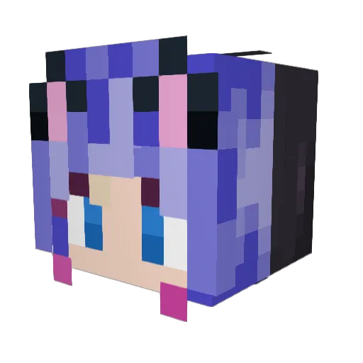 MarNel99 Minecraft avatar head, 3D render