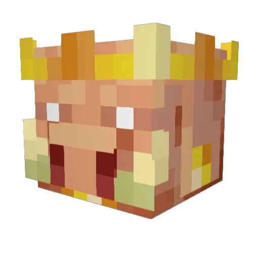 MarSai115 Minecraft avatar head, 3D render
