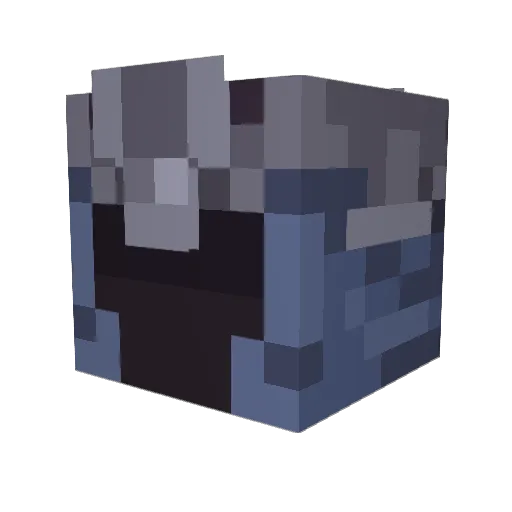 Mar_y_Kong Minecraft avatar head, 3D render