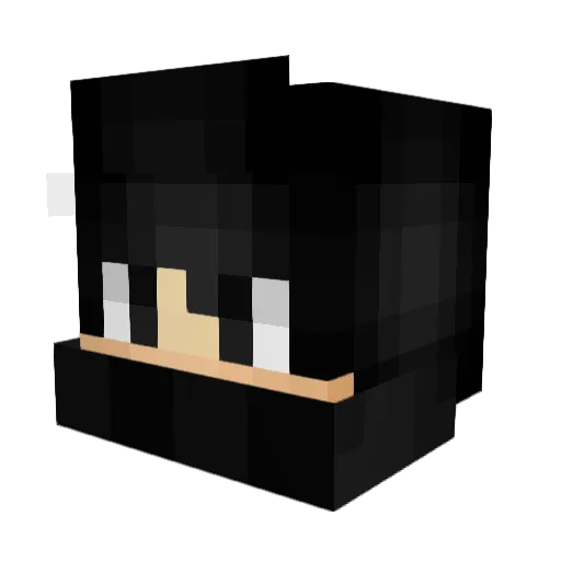 Mara025 Minecraft avatar head, 3D render