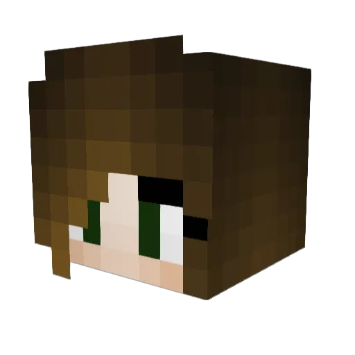 MaraCreative Minecraft avatar head, 3D render