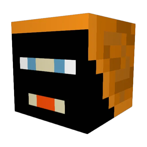 MaraDanno Minecraft avatar head, 3D render