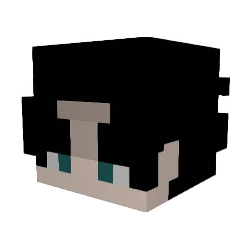 Maraikchapje Minecraft avatar head, 3D render