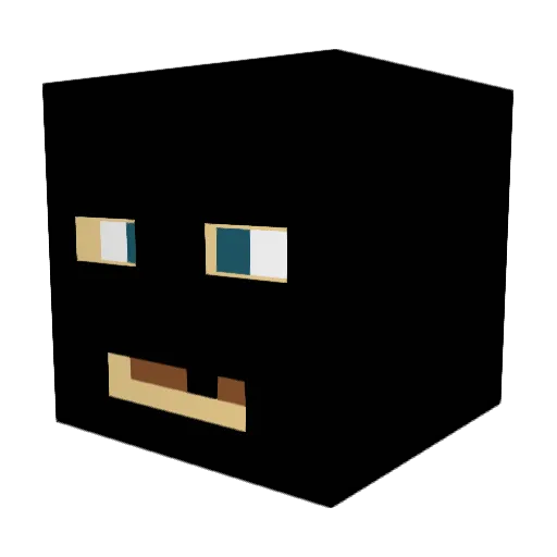 Marakatti03 Minecraft avatar head, 3D render