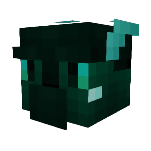 Maranaxx Minecraft avatar head, 3D render