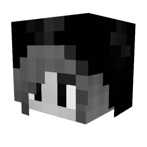 Maras2001 Minecraft avatar head, 3D render