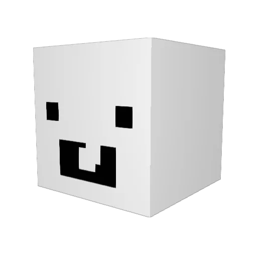 Maras3k_ Minecraft avatar head, 3D render