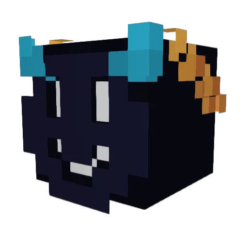 Marasatsu_68 Minecraft avatar head, 3D render