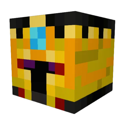 Marbel5017 Minecraft avatar head, 3D render