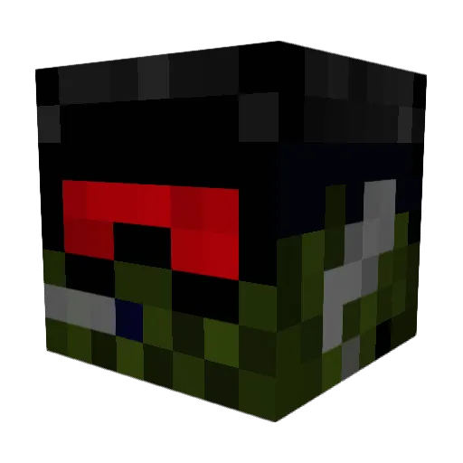 Marc2105 Minecraft avatar head, 3D render