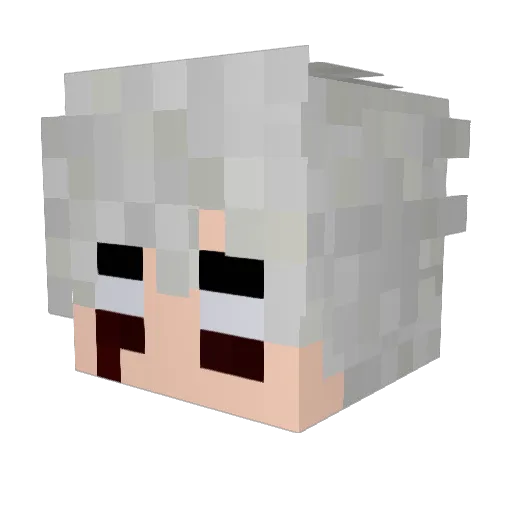 MarcGamer1467 Minecraft avatar head, 3D render