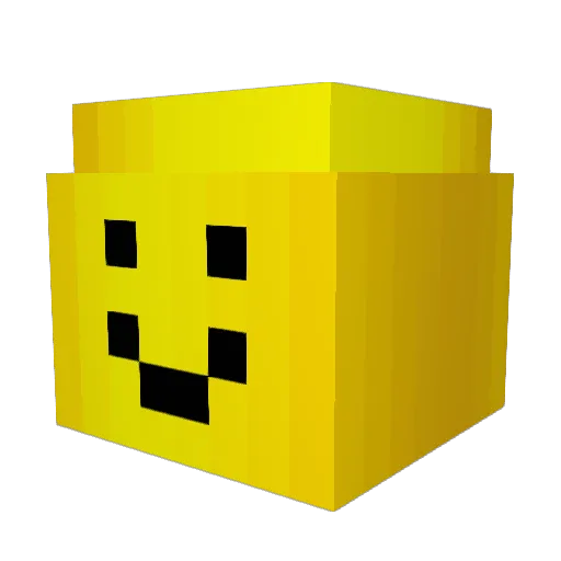 MarcJohnson Minecraft avatar head, 3D render