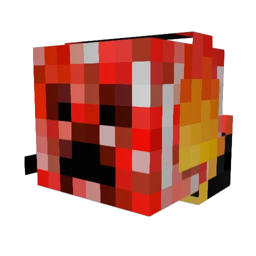 MarcSonic2015 Minecraft avatar head, 3D render