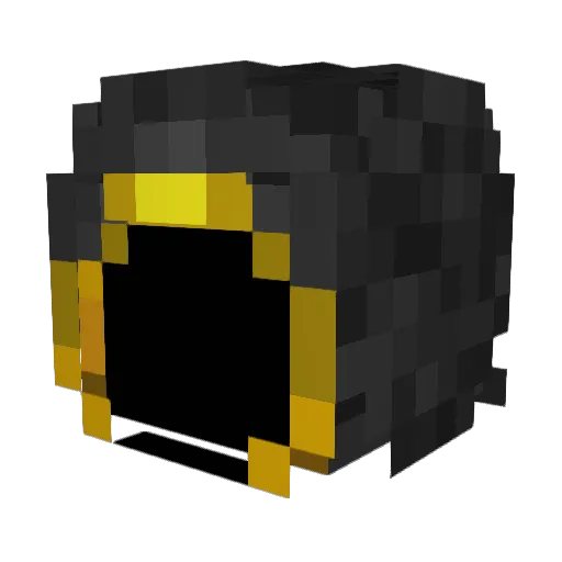 MarcYYa Minecraft avatar head, 3D render