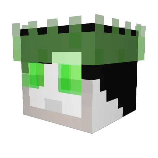 Marc_0412 Minecraft avatar head, 3D render