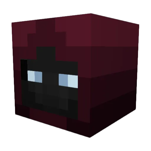 MarceOT22 Minecraft avatar head, 3D render