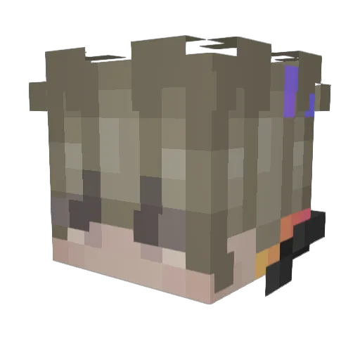 Marcel64085 Minecraft avatar head, 3D render