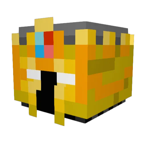 Marcel_SVK Minecraft avatar head, 3D render