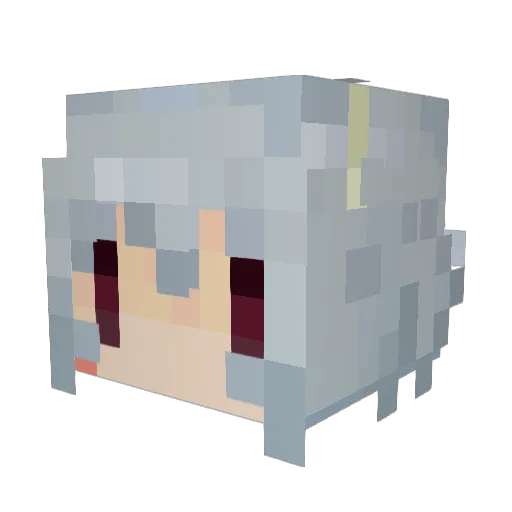 Marcel_Swann Minecraft avatar head, 3D render