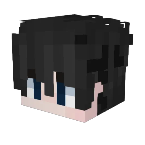 MarcelinhoSz_ Minecraft avatar head, 3D render