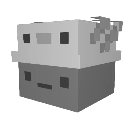 Marcelito4621 Minecraft avatar head, 3D render