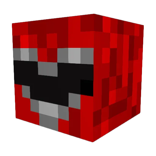 Marcelleus Minecraft avatar head, 3D render