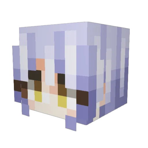 Marchz Minecraft avatar head, 3D render