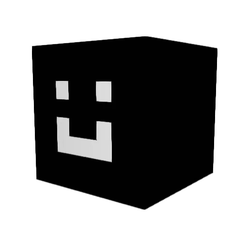 MarciHU Minecraft avatar head, 3D render