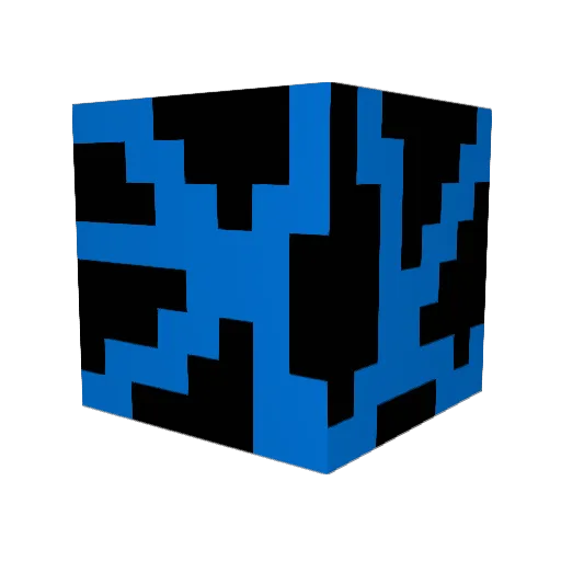 MarciSE Minecraft avatar head, 3D render