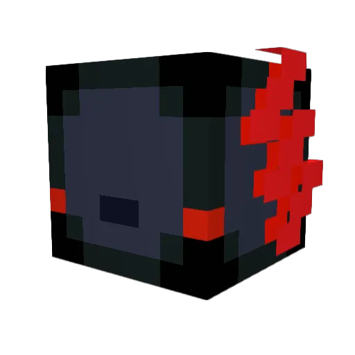 Marcii21 Minecraft avatar head, 3D render
