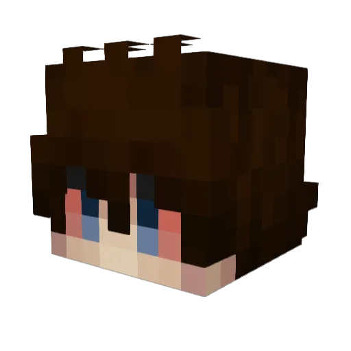 Marcixxx95 Minecraft avatar head, 3D render
