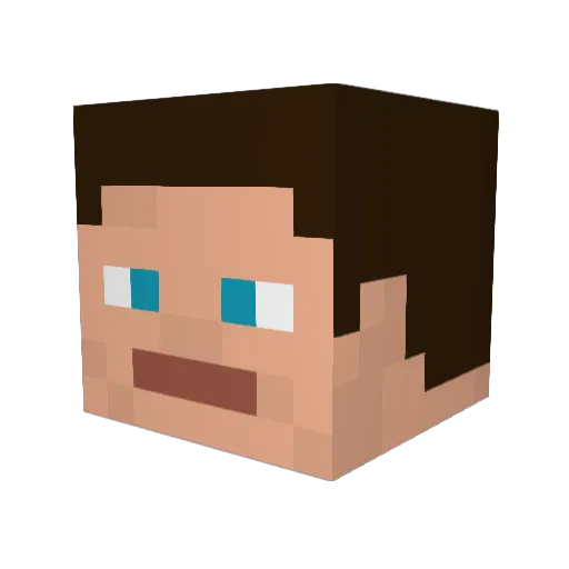 Marco011 Minecraft avatar head, 3D render