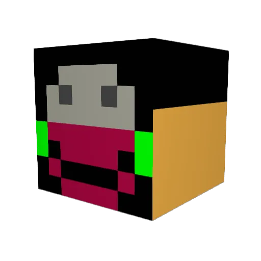 Marco0919 Minecraft avatar head, 3D render