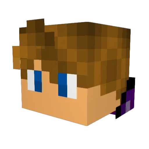 Marco2007 Minecraft avatar head, 3D render