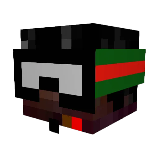Marco2510 Minecraft avatar head, 3D render