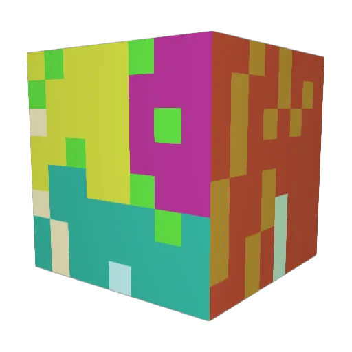 MarcoArcoiris13 Minecraft avatar head, 3D render