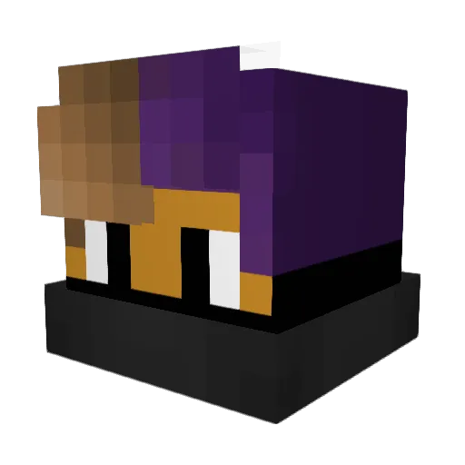 MarcoBriarton Minecraft avatar head, 3D render